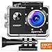 APEMAN Action Camera Full HD 1080P Waterproof Underwater Cam with 170 Wide-Angle Lens/Rechargeable Battery/Waterproof Case