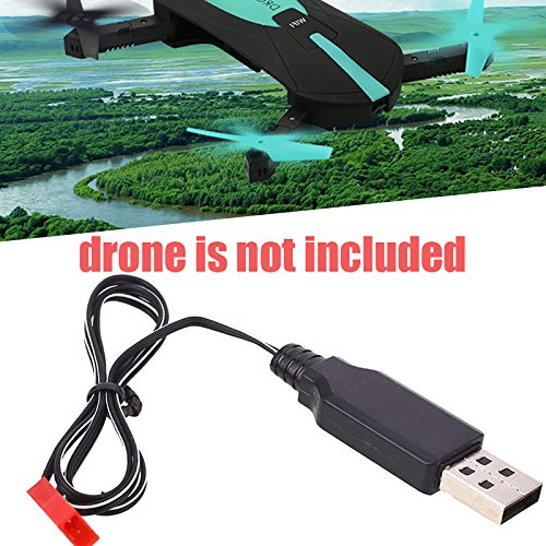 Cewaal Drone USB Charing Cable For JY018 Mini Foldable RC 4-Axis Aircraft,Quadcopter Replacement Part Kits Accessories