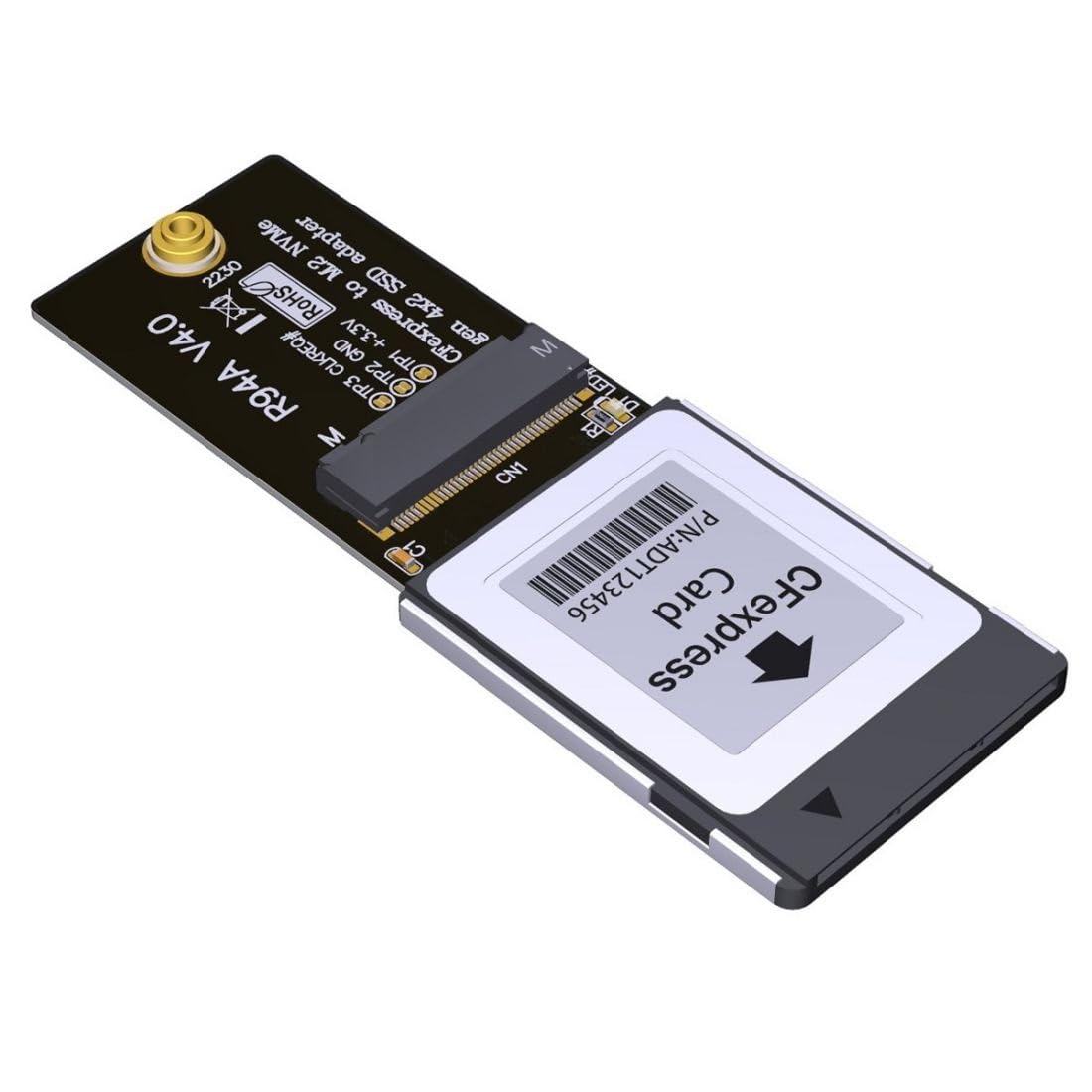 CY NVMe M.2 M-Key SSD 2230 to CF-Express Type-B Adapter for Xbox Series X&S CH SN530 SSD PCIe4.0 Expansion Memory Card