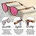 A3 DIRECT Bachelorette Sunglasses (7 Pack) - Brown Bride Tribe Bachelorette Party Sunglasses - Giftable Bride Sunglasses & Bridesmaid Sunglasses Set for Bridesmaid Gifts & Bachelorette Party Favors
