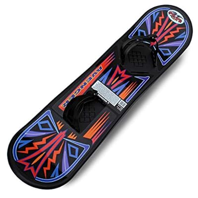 Flexible Flyer Avenger Kids Beginner Snowboard. Youth Plastic Snowboarding Toy Slider, 90 cm