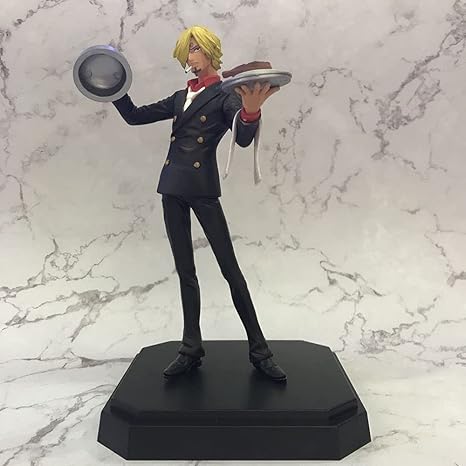 Amazon Co Jp Namfzx ワンピースシェフサンジブラックスーツサンジアニメフィギュアcm 7 in Pvcスタティックスタチュー アニメキャラクターモデル アニメファンお気に入りコレクション デスクトップデコレーション ホーム キッチン