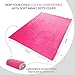 Calming Weighted Blanket for Kids - Children Heavy Blanket for Sleeping with Minky Cover - Kid Comfort Sensory Blankets Premium Quality for Girls (Pink, 7 Lbs 41