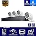 Samsung Wisenet SDH-B74041 8 Channel 1080p Full HD DVR Video Security Camera System 4 Outdoor BNC Bullet Camera (SDC-9443BC) with 1TB Hard Drive