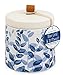 Paddywax Botany Collection Ceramic Soy Wax Candle, Blue Coral & Driftwood