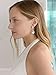 Mariell Rose Gold Wedding Dangle Earrings for Women, Bridal and Prom Jewelry, Infinity Symbol 8 Shape