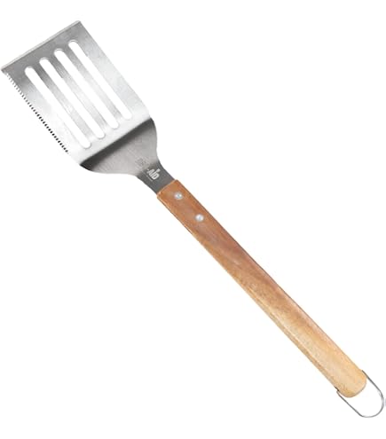 Traeger Grillspatel Aus Edelstahl (Modell 2025) – 43 Cm Lang, Spülmaschinengeeignet, Mit Aufhängeöse