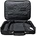Manhattan 17 Inch Laptop Briefcase Shoulder Bag, Ultra-Lightweight & Padded Compartments, for Carrying Laptop, Notebook, Macbook, Tablet, Black, 3 Yr Mfg Warranty - 421560