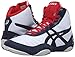 ASICS JB Elite V2.0 GS Skate Shoe (Little Kid), White/Dark Navy/True Red, 1.5