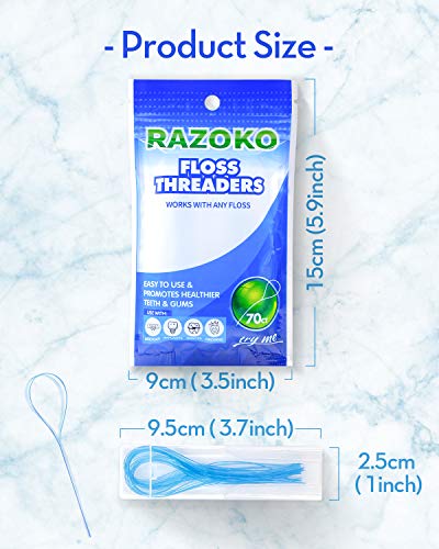 Floss Threaders | For Braces, Bridges, and Implants (3pack)