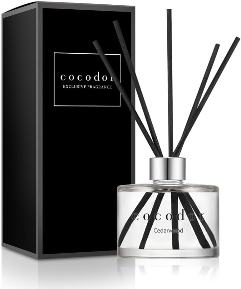 COCODOR Signature Cedar Wood Reed Diffuser 6.7oz 1 Pack Home Fragrance
