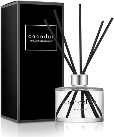 COCODOR Signature Cedar Wood Reed Diffuser 6.7oz 1 Pack Home Fragrance