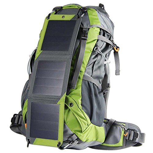 ECEEN-Hiking-Backpack-Removable-Frame-Pack-10W-Foldable-Solar-Phone-Charger-10000mAH-Battery-Pack-2L-Water-Bladder-Rain-Cover-Camping-Mountaineering-Climbing-Voyage-Outdoor-Sports