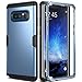 YOUMAKER Galaxy Note 8 Case, Full Body Heavy Duty Protection Shockproof Slim Fit Case Cover for Samsung Galaxy Note 8 (2017 Release) Without Built-in Screen Protector (Blue/Black)