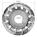 65mm Wood Shaping Disc Wood Carving Disc 16mm Bore 12 Teeth Extreme Shaping Disc for 100 Angle Grinder Woodworking Tool