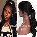 Maycaur Black Lace Front Wigs Loose Curly Lace Wigs for Black Women Heat Resistant Glueless Synthetic Lace Front Wigs with Natural Hairline Lace Frontal Wigs for Fashion Women