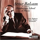 ARTUR BALSAM IN CONCERT AT MANHATTAN SCHOOL OF     image