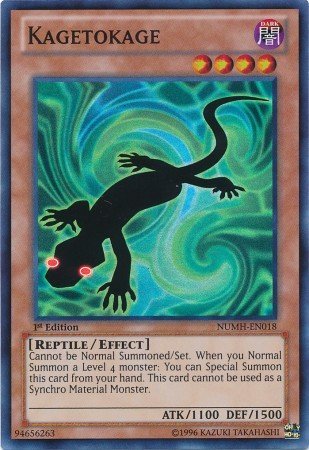 Yu-Gi-Oh! - Kagetokage (NUMH-EN018) - Number Hunters - 1st Edition - Super Rare by Yu-Gi-Oh!