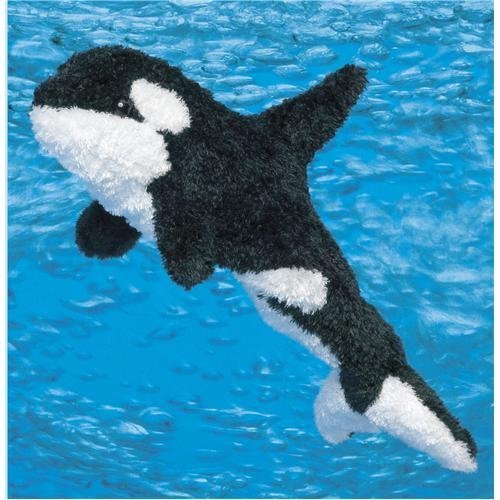 Spout Kohair Orca Whale 13" by Douglas Cuddle Toys