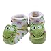 YueLian Baby Newborn Indoor Slipper Socks Frog Booties 2.7''