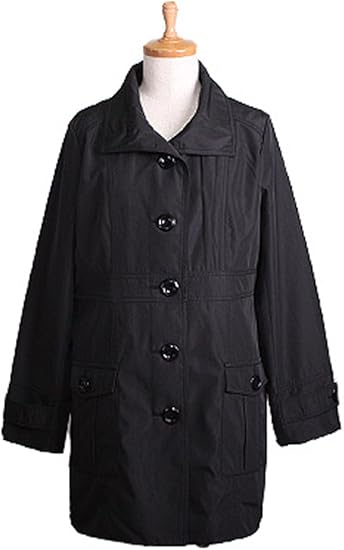 チャイクラブ Chayclub 角襟のｐコート大きいサイズ レディース ｌｌ ３ｌ 15号 17号 １７ａｂｒ ３ｌ ブラック コート ジャケット 通販 Amazon