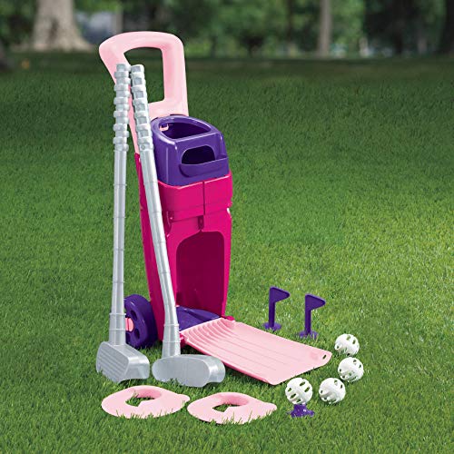 American Plastic Toys Junior Pro Golf Set, Pink (Renewed)