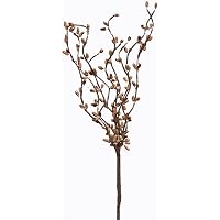 CWI Gifts Ghirlanda Decorativa 4Ft (1,2m) Con Bacche Di Senape - Flessibile E Modellabile, Per Porte, Finestre, Mensole