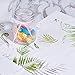 BENECREAT 500 Yards Sheer Ribbon 1/4 inch Sparkle Sheer White Organza Ribbon Craft Chiffon Trim for Wedding Party Favor, Mother's Day Gift Wrapping, Holiday Decoration