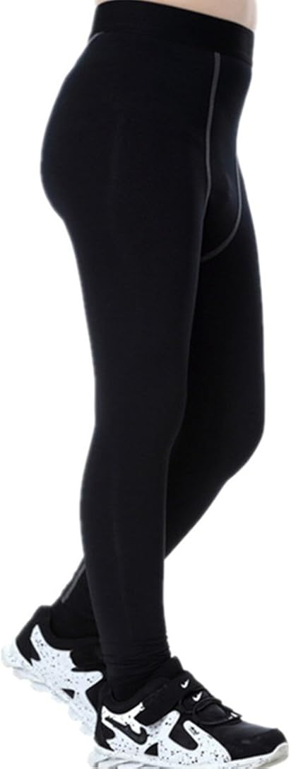CVVTEE Boys Compression Pants Base Layers Soccer Hockey Tights Athletic Leggings Thermal for Kids…: Clothing