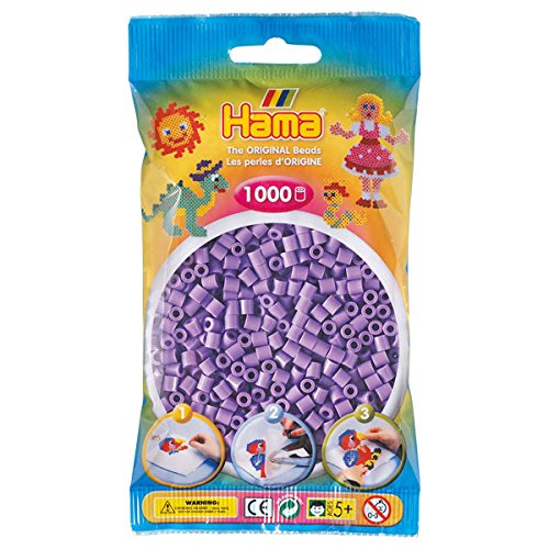 Hama Beads - Pastel Mauve (1000 Midi Beads)