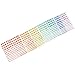 Outus Multicolor Self-Adhesive Rhinestone Sticker Sheet, 3 Size, 12 Sheets