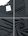 Ekouaer Women's Modal Long Sleeve Maternity Nursing Top(Dark Grey M)