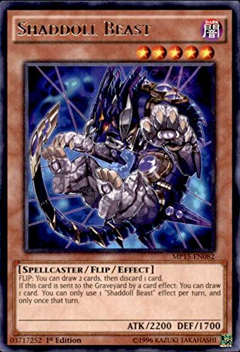 Yu-Gi-Oh! - Shaddoll Beast (MP15-EN082) - Mega Pack 2015 - 1st Edition - Rare