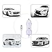 VoltronTek iPhone 7 Car Charger with Extra Length Built-in Lightning Connector for iPhone 7 7 plus 6S Plus 6 Plus 6 Se 5S 5 5C iPad Pro Air Mini 2 3 4 and Extra USB Port (White)
