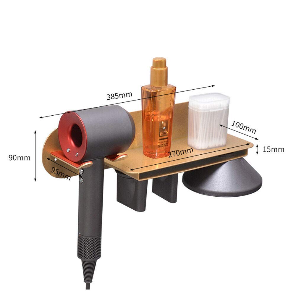 ブラケット Deylaying オーガナイザー Supersonic対応 収納 スタンドホルダー フック Supersonicヘアドライヤー用 ヘア ドライヤーホルダー ケアツール Supersonicヘアドライヤー 炭素鋼 バスルーム Dyson 壁掛け式スタンド Dyson B07pynlxkb ヘアドライヤー 国内初の
