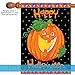 Toland Home Garden 109268 Happy Halloween Halloween Flag 28x40 Inch Double Sided for Outdoor Fall House Yard Decoration
