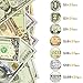 XDOWMO 140Pcs Prop Money Play Money Game Realistic Paper Money Full Print 2 Sided for Kids, Students, Movie, Pranks, Birthday Party, Play Board Games, Photography