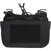 G-Hook DOPE Front Flap Double Stack Abdominal Fanny Pack Triple Magazine Insert Pouch
