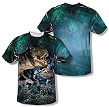 Jurassic Park - Dinos Gather (Front/Back Print) T-Shirt Size XL