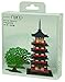 Paper Nano Five Stories Pagoda Building Kit