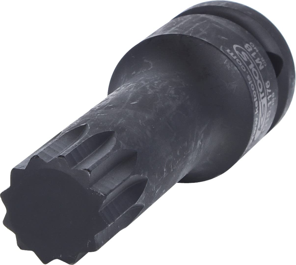 KS Tools 515.1176 1/2 Inch Impact Bit Socket XZN, Long, M18