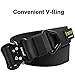 Fairwin Tactical Rigger Belt, Nylon Webbing Waist Belt with Quick-Release Buckle