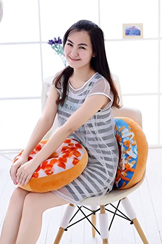 Large Soft Novelty Doughnut Donut Shaped Ring Plush Cushion Pillow 40cm