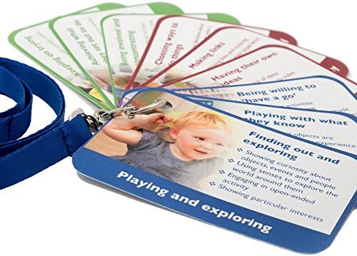 EYFS Characteristics of Effective Learning Key Ring Cards