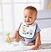Gerber Baby Boys' 3 Pack Terry Dribbler Bibs, Transportation, One Size
