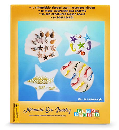6 Mermaid+Jewelry+Making+Kit+Kids