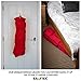 Wrapping Paper Storage Bag Container - Christmas Birthday Wrapping Paper Organizer. Holds 30 inch Rolls. Under The Bed or Hanging Up Wrapping Paper Storage Containers for Bows and Ribbons Organizer