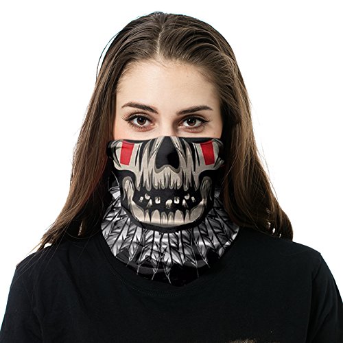 GETTAC BANDZ - Protects Against Snow, Wind or Sun - Good for Men and Women - Neck Gaiter, Face Mask, Multi functional. (Chief)