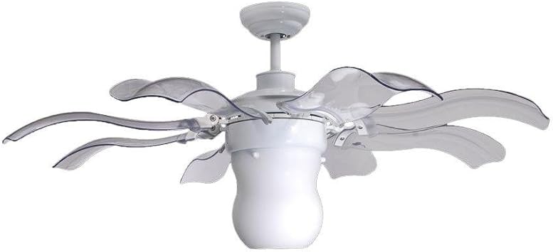 Vento Fiore 42 Inch White Retractable Ceiling Fan Model G00029