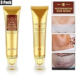 （3 Pack）TCM Scar and Acne Marks Removal Gel Ointment, Skin Repair Scars Burns Cuts Pregnancy Stretch Marks Acne Spots Skin Redness Treatment Cream for Face and Body